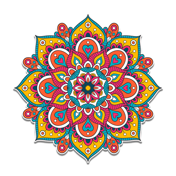 Stickers muraux: Mandala Spécial