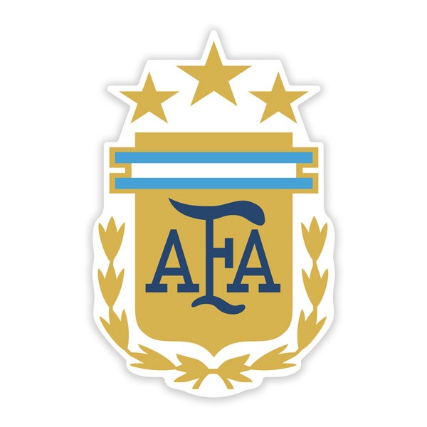 Autocollants: Argentine - Bouclier de football
