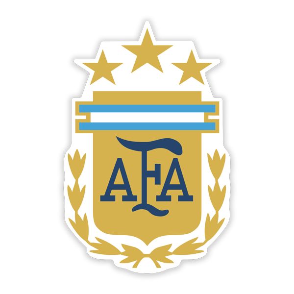 Autocollants: Argentine - Bouclier de football