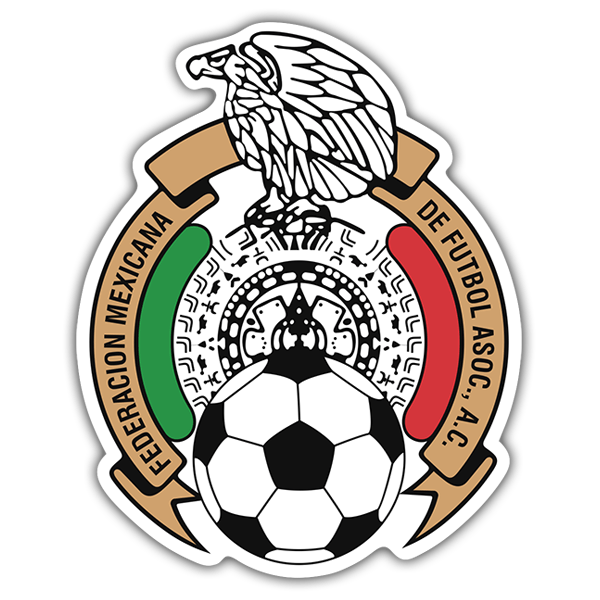 Autocollants: Mexique - Bouclier de football