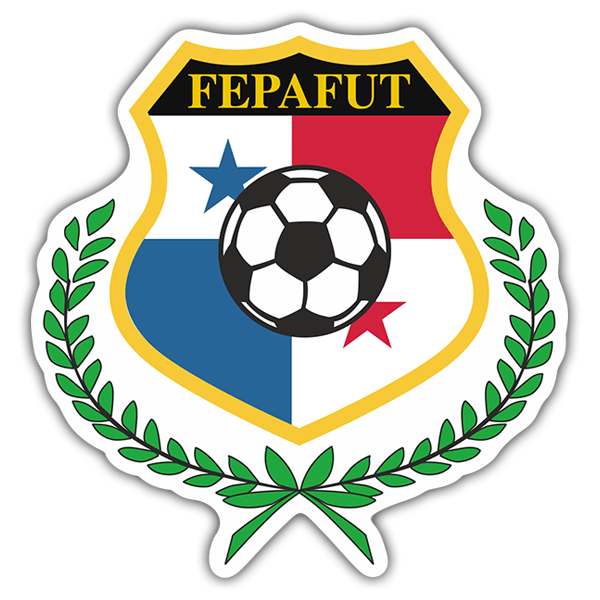 Autocollants: Panama - Bouclier de football