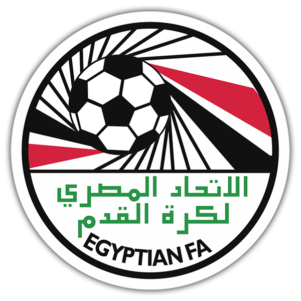 Autocollants: Égypte - Bouclier de football