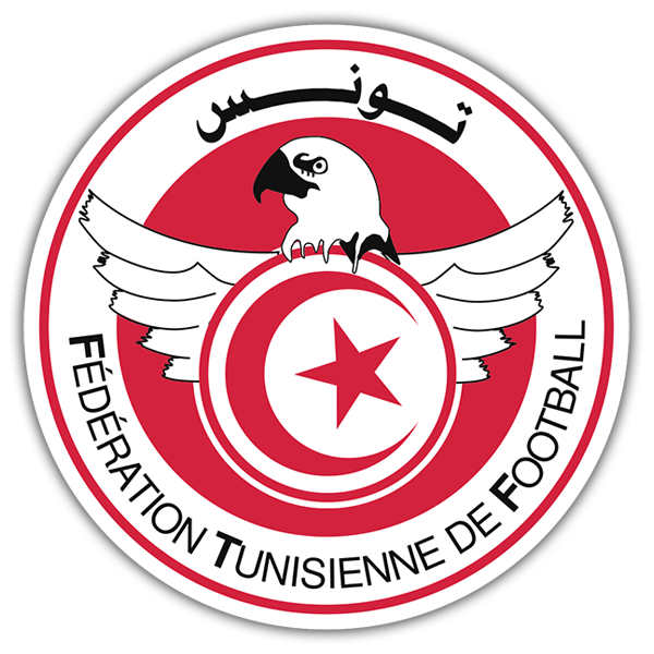 Autocollants: Tunisie - Bouclier de football