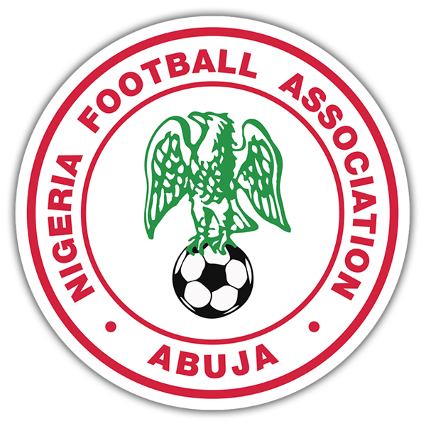 Autocollants: Nigeria - Bouclier de football