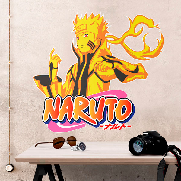 Stickers pour enfants: Naruto Transformation