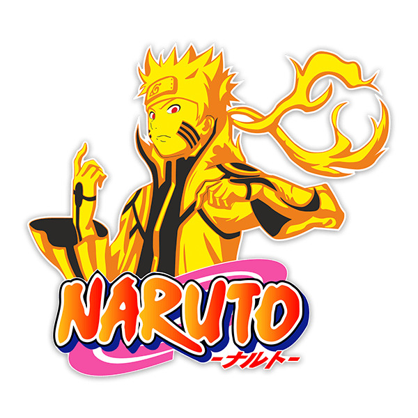Stickers pour enfants: Naruto Transformation