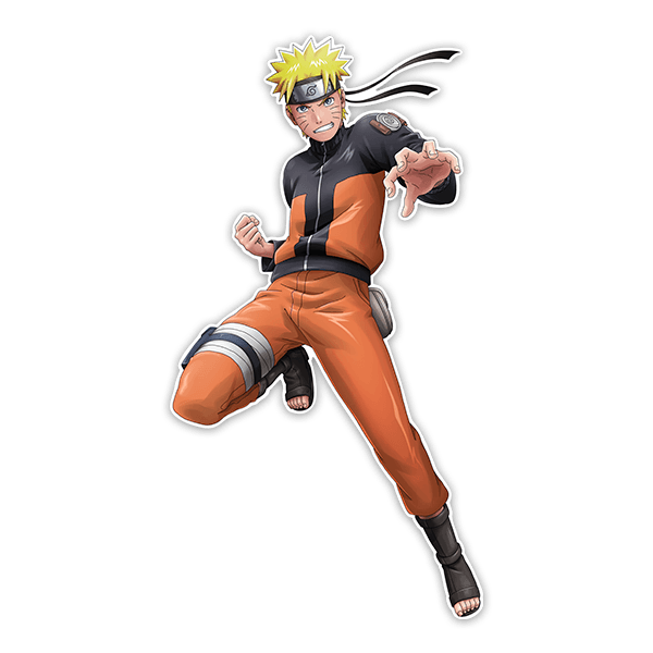 Stickers pour enfants: Naruto Prêt pour le Combat