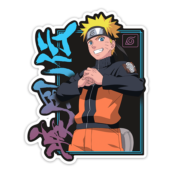 Stickers pour enfants: Naruto, le Renard à 9 Queues