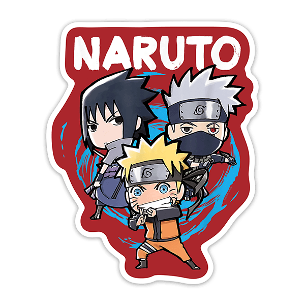 Stickers pour enfants: Dessins animés de Naruto