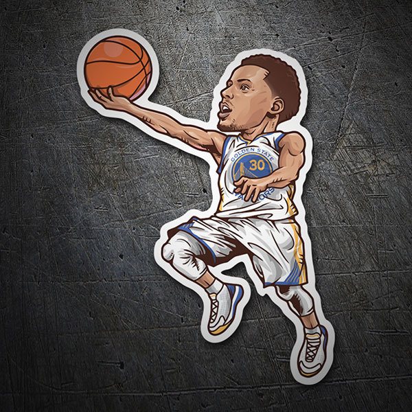 Autocollants: NBA - Stephen Curry