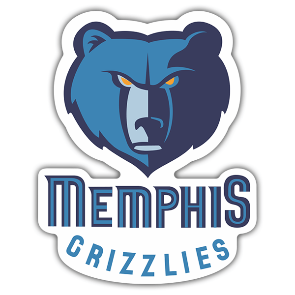 Autocollants: NBA - Memphis Grizzlies bouclier