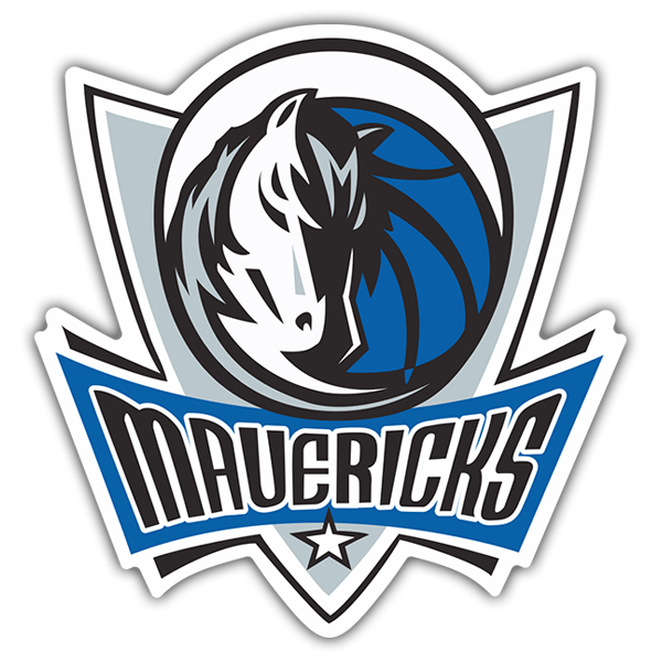 Autocollants: NBA - Dallas Mavericks bouclier