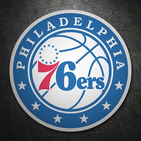 Autocollants: NBA - Philadelphia 76ers bouclier