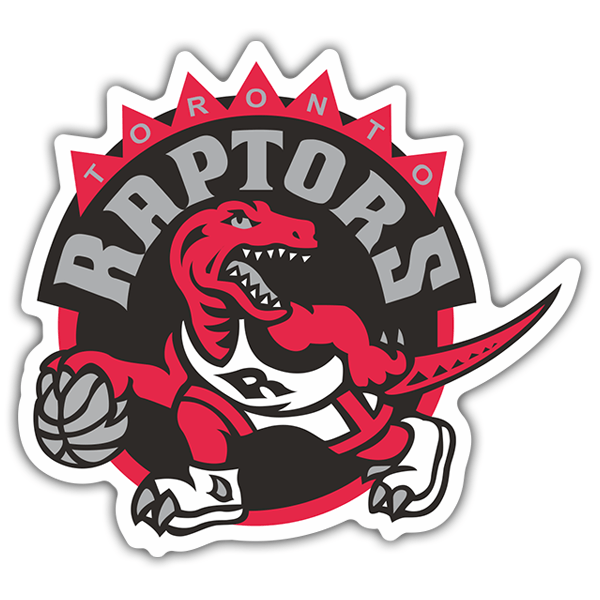 Autocollants: NBA - Toronto Raptors vieux bouclier