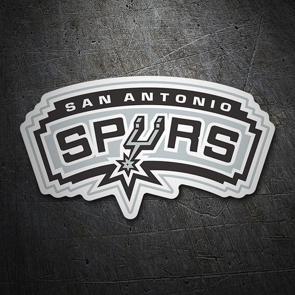 Autocollants: NBA - San Antonio Spurs vieux bouclier