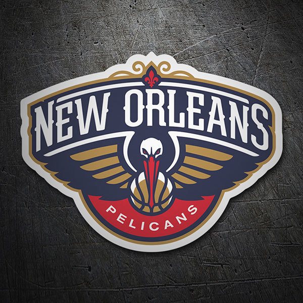 Autocollants: NBA - New Orleans Pelicans bouclier