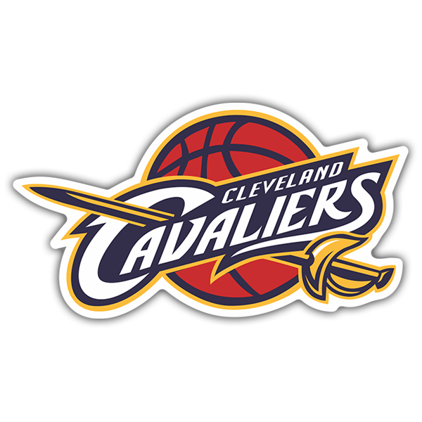 Autocollants: NBA - Cleveland Cavaliers vieux bouclier