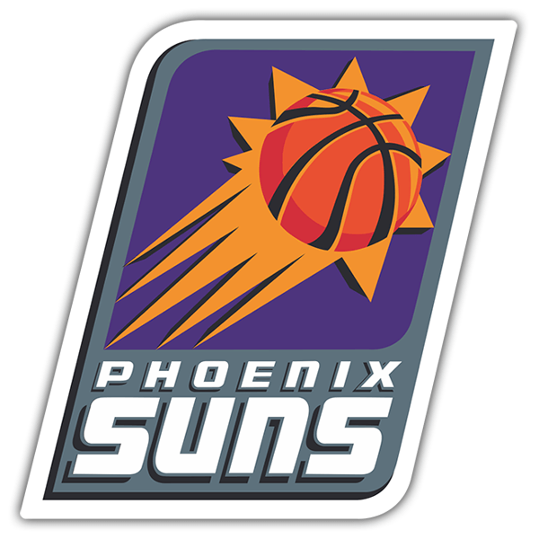 Autocollants: NBA - Phoenix Suns vieux bouclier