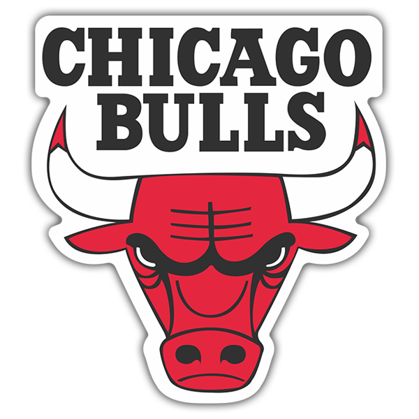 Autocollants: NBA - Chicago Bulls bouclier