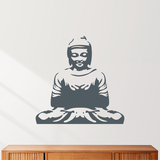 Stickers muraux: Bouddha méditant 3