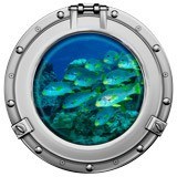 Stickers muraux: Banc de poisson 1 5