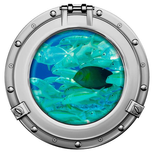 Stickers muraux: Banc de poisson