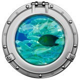 Stickers muraux: Banc de poisson 5
