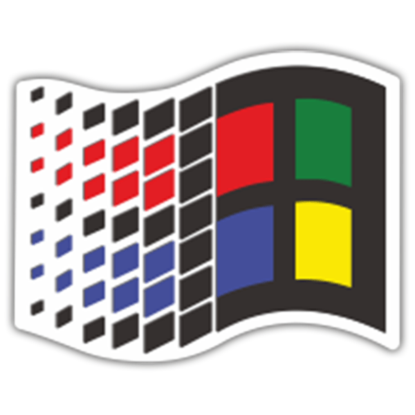 Autocollants: Microsoft Windows 95