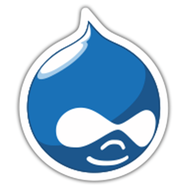 Autocollants: Drupal