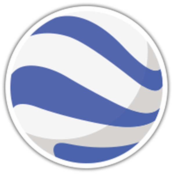 Autocollants: Google Earth