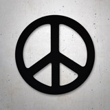 Autocollants: Symbole de la paix 2