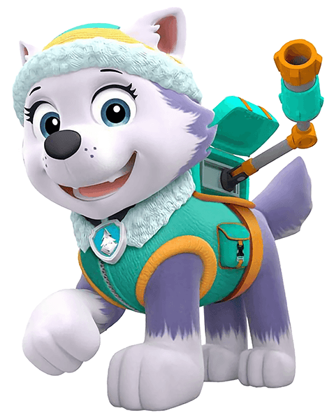 Stickers pour enfants: La Pat' Patrouille - Everest