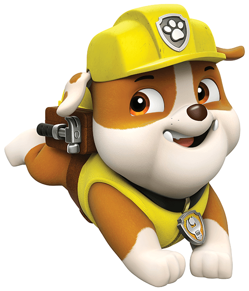 Stickers pour enfants: La Pat' Patrouille - Rubble 2