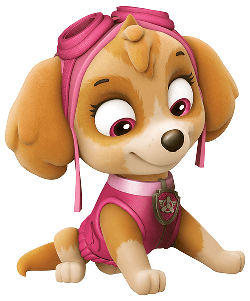 Stickers pour enfants: La Pat' Patrouille - Skye 2