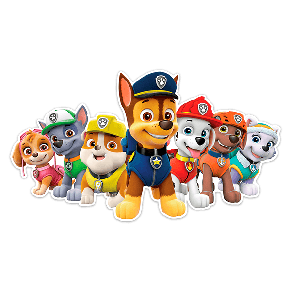 Stickers pour enfants: Pat Patrouille Amis