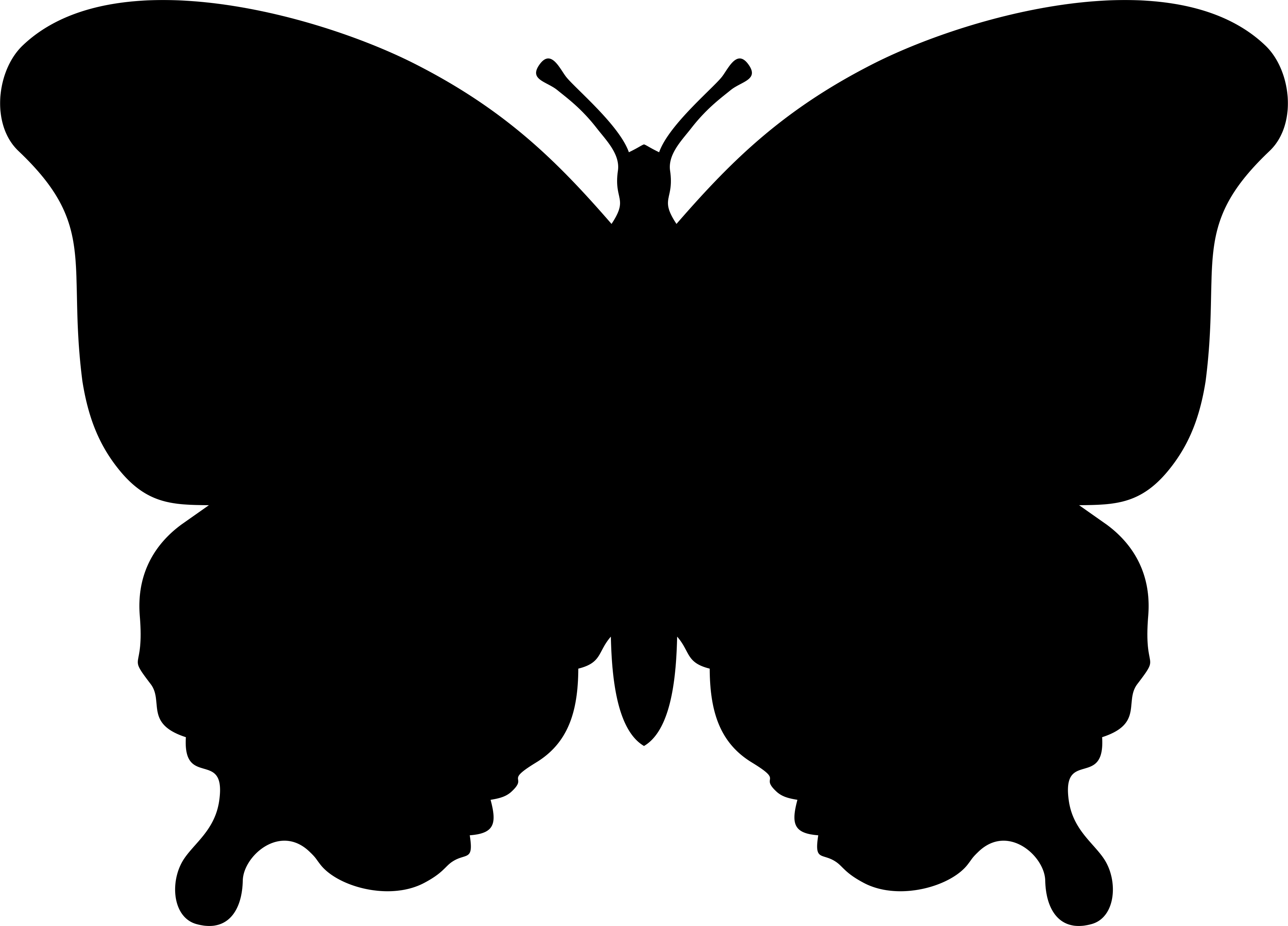 Stickers pour enfants: Ardoise papillon