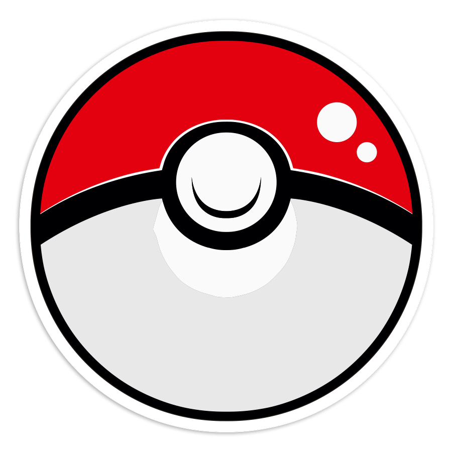 Autocollants: Pokeball moderne Pokémon
