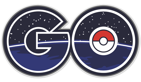 Stickers muraux: Lettres Pokémon GO