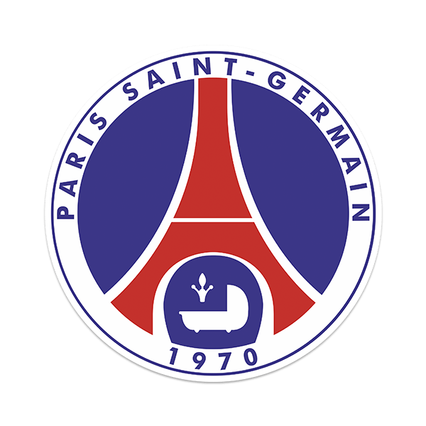 Stickers muraux: Bouclier PSG année 1995