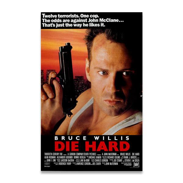 Stickers muraux: Bruce Willis Die Hard