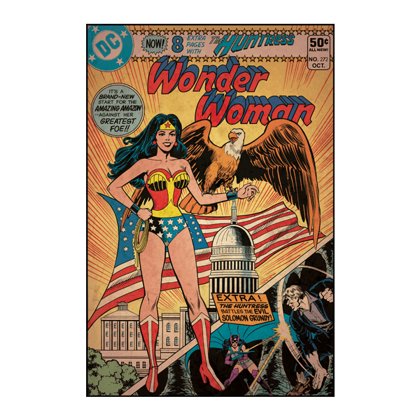 Stickers muraux: Wonder Woman