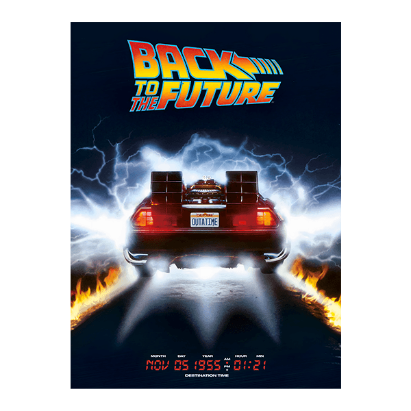 Stickers muraux: Back to the future