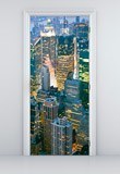 Stickers muraux: Porte gratte-ciel à New York 5