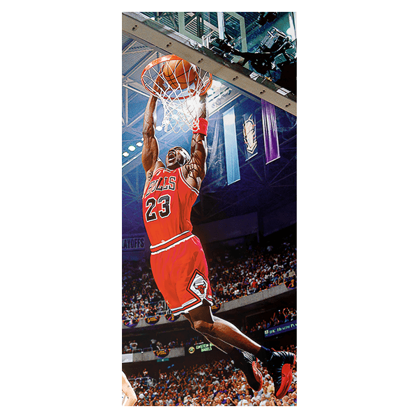 Stickers muraux: Le dunk de Michael Jordan