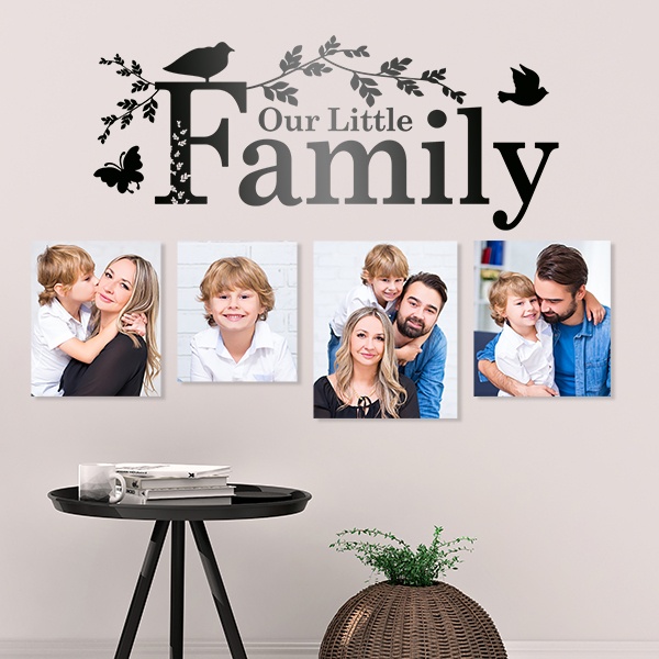 Stickers muraux: Our family