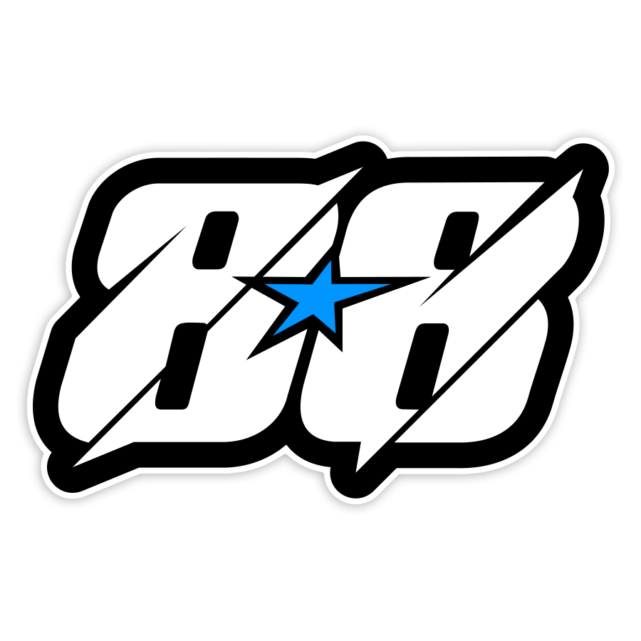 Autocollants: Miguel Oliveira Numéro 88 MotoGP