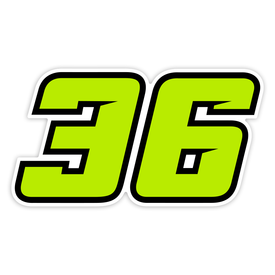Autocollants: Joan Mir Numéro 36 MotoGP