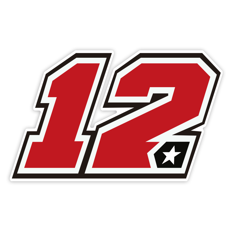 Autocollants: Numéro 12 MotoGP Maverick Viñales