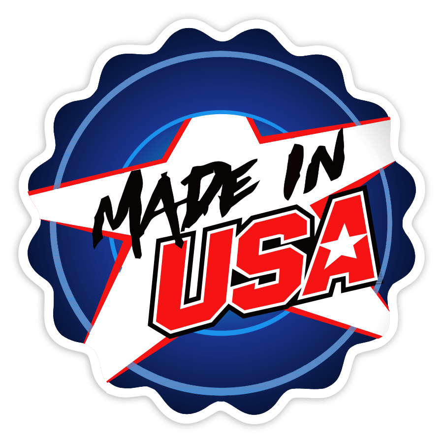 Autocollants: Made in USA Racing Style