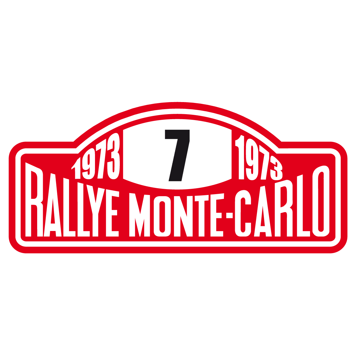 Autocollants: Rallye Monte-Carlo